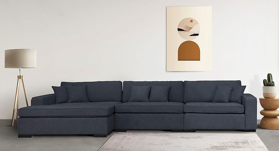 Home affaire Sofa-Eckelement Skara XXL L-Form, günstig online kaufen
