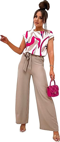EloModa Jumpsuit Damen Jumpsuit mit Weiten günstig online kaufen