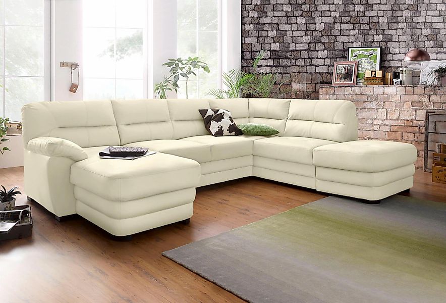 COTTA Wohnlandschaft "Royale U-Form" wahlweise mit Bettfunktion günstig online kaufen