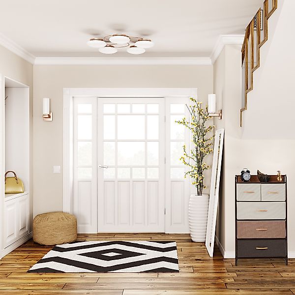 relaxdays Beistellschrank Schubladenschrank vers. Designs F günstig online kaufen