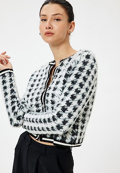 Koton Cardigan Rundhalsausschnitt Mit Knöpfen günstig online kaufen
