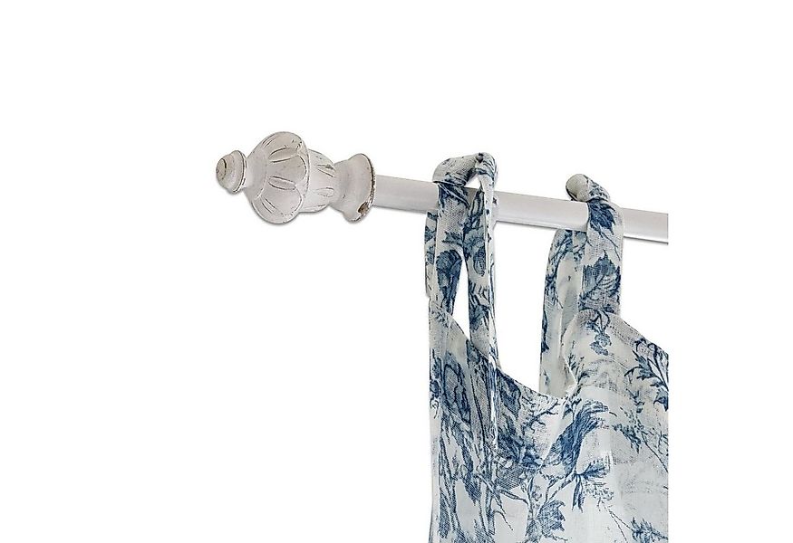 Mirabeau Gardinenstange Gardinenstange Efersa weiß, Ø 190 mm, Eisen, Knauf: günstig online kaufen