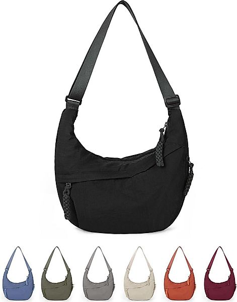 LuxusKollektion Umhängetasche Große Nylon Crossbody Bag günstig online kaufen