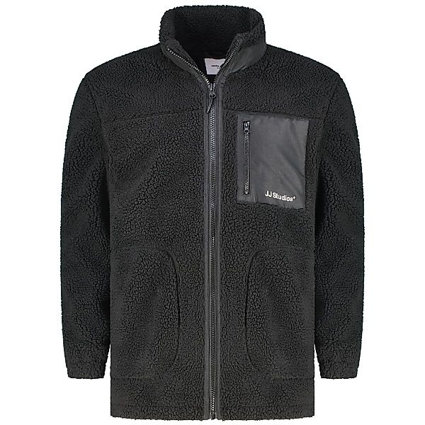 Jack&Jones Teddyfleece-Jacke Farbe schwarz Größe: 6XL günstig online kaufen