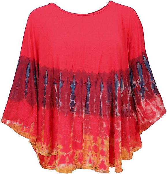 Guru-Shop Longbluse Batik Poncho, Tunika, Boho günstig online kaufen