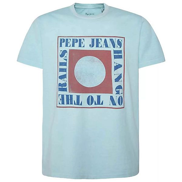 Pepe Jeans Morris Kurzärmeliges T-shirt XL Dark Acqua günstig online kaufen