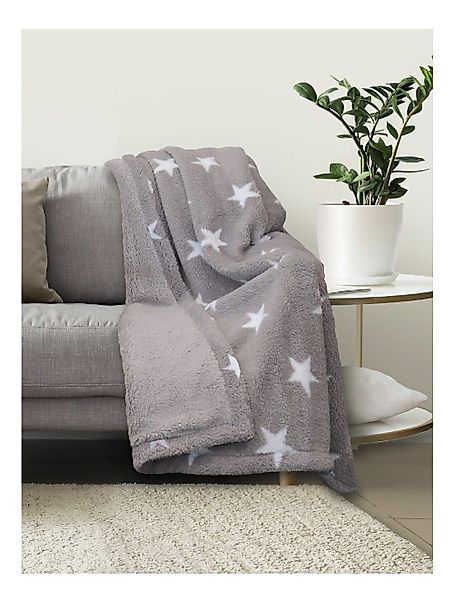 Wohndecke Lanudo® Premium Sherpa Kuscheldecke Wohndecke günstig online kaufen