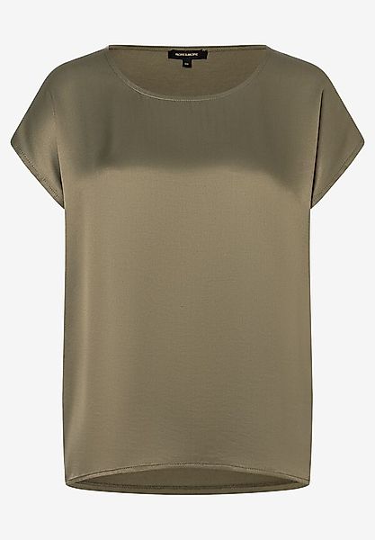 Shirt mit Satinfront, tundra olive, Sommer-Kollektion günstig online kaufen