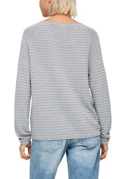 QS Strickpullover mit Strukturmuster günstig online kaufen