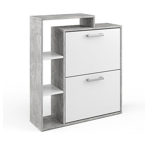 Vicco Schuhkipper Orlando, Beton/Beton, 24.5 x 90 cm (1 St) günstig online kaufen