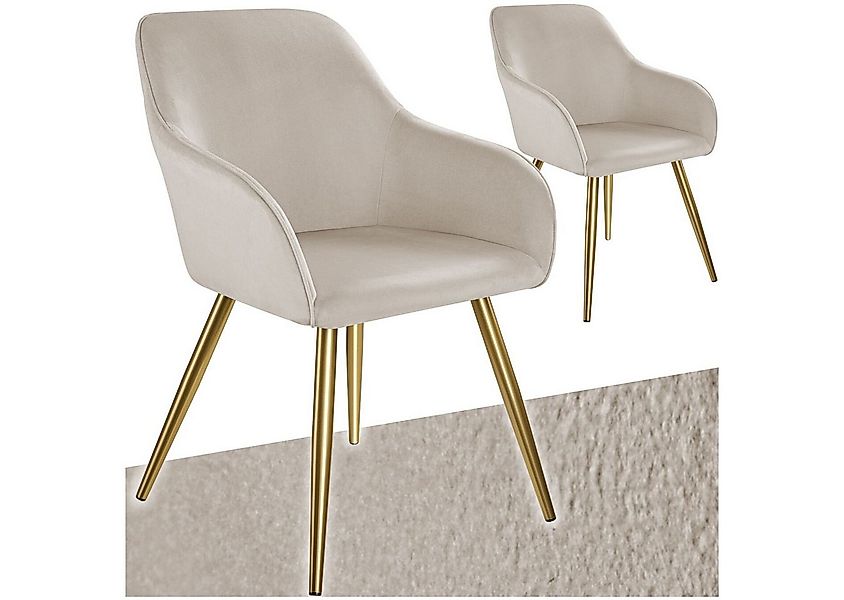 tectake Esszimmerstuhl Marilyn (Set, 2 St), Vielseitig verwendbar und kombi günstig online kaufen