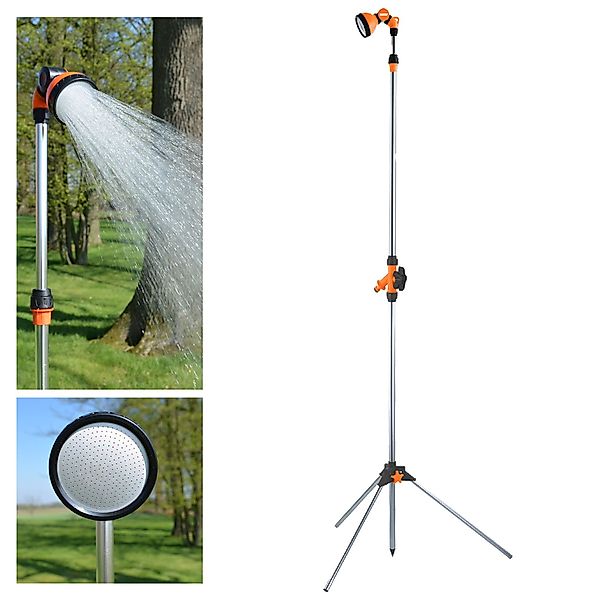 Hecht Gartendusche mit verstellbaren Duschkopf, stufenlose günstig online kaufen