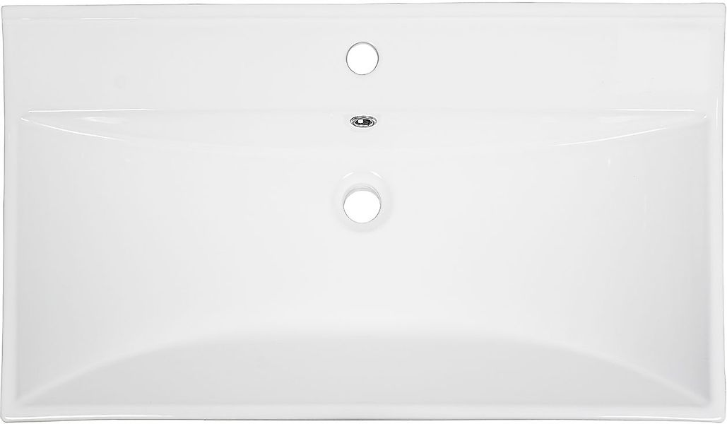 welltime Einbauwaschbecken "Trento Deluxe", Mit Nano Glasur in 61,81,101cm günstig online kaufen