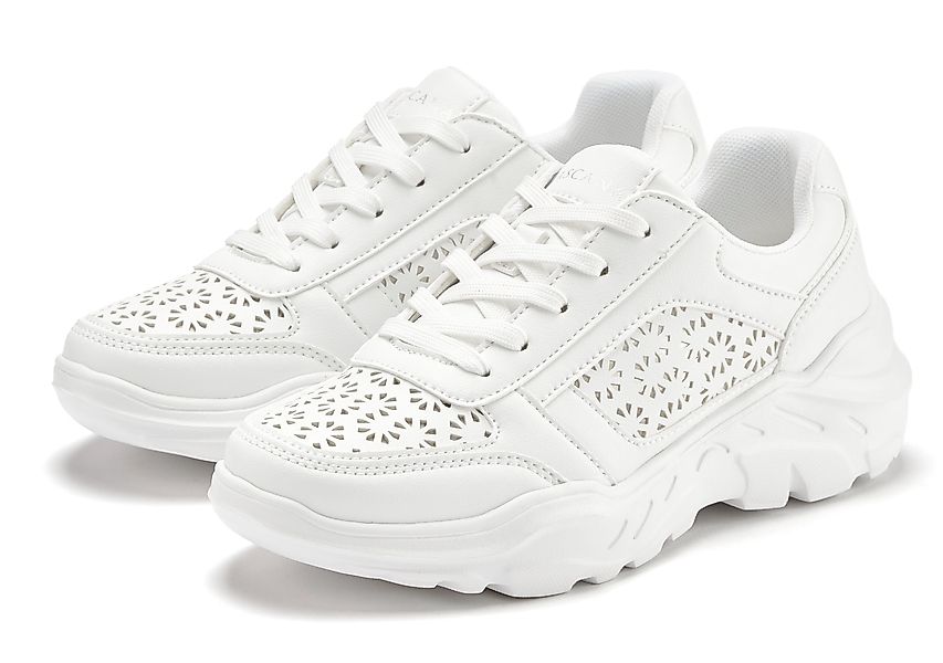LASCANA Sneaker Freizeitschuh, Halbschuh mit kleinen günstig online kaufen