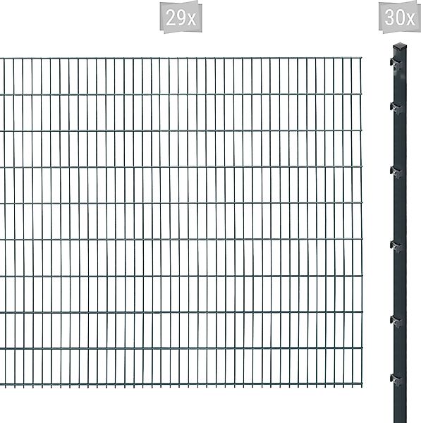 Arvotec Doppelstabmattenzaun "ESSENTIAL 183 zum Einbetonieren", Zaunhöhe 18 günstig online kaufen