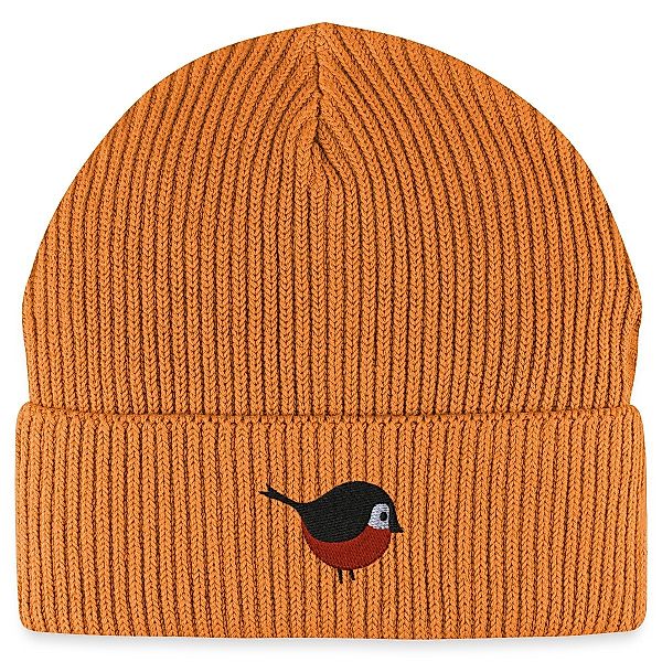 Spreadshirt Beanie Vogel Stickerei Fisherman Beanie günstig online kaufen