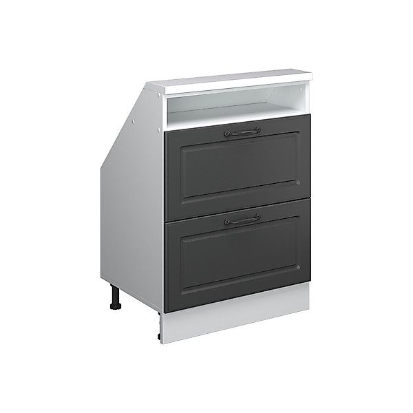 Vicco Unterschrank R-Line, Anthrazit Landhaus/Weiß, 60 günstig online kaufen