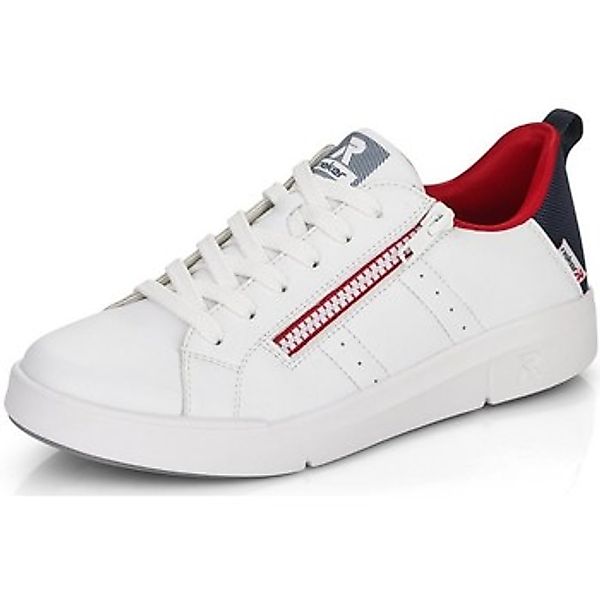 RIEKER Sport Sneaker, Schnürung und Reißverschluss, Freizeitschuh, Halbschu günstig online kaufen