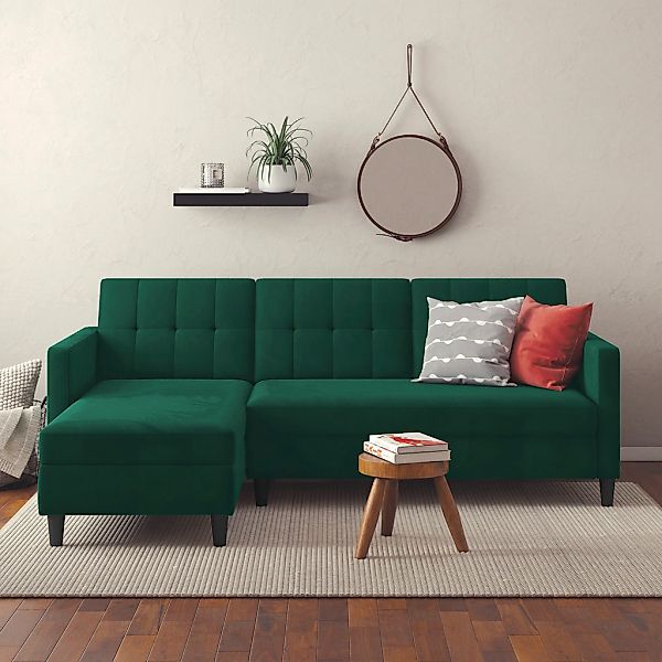 Dorel Home Ecksofa "Hartford II", mit Bettfunktion und Stauraum, Recamiere günstig online kaufen