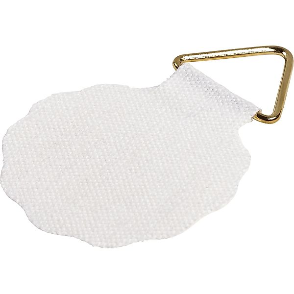 Bilderöse Leinen Weiß Selbstsklebend 40 mm 6 Stück günstig online kaufen