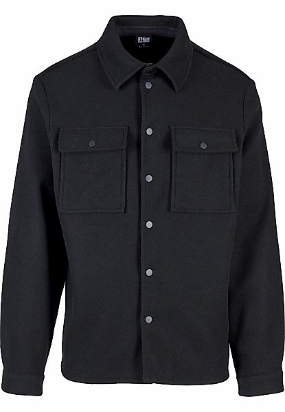 URBAN CLASSICS Kurzmantel "Urban Classics Herren Plain Overshirt" günstig online kaufen