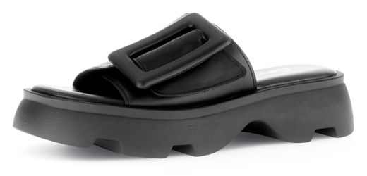 Gabor YORK Pantolette, Plateau, Sommerschuh, Komfortschuh, günstig online kaufen
