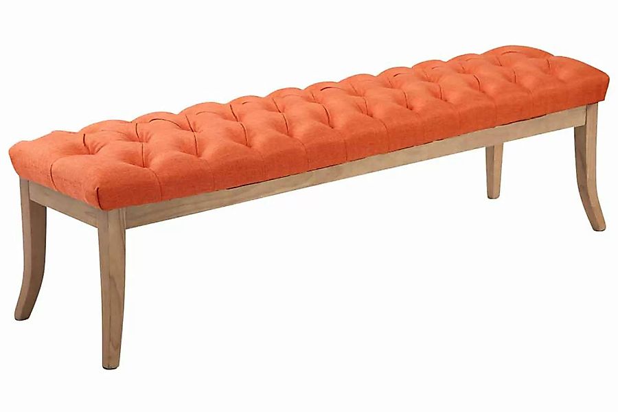Sitzbank Ramses Stoff antik-hell 150 cm orange günstig online kaufen