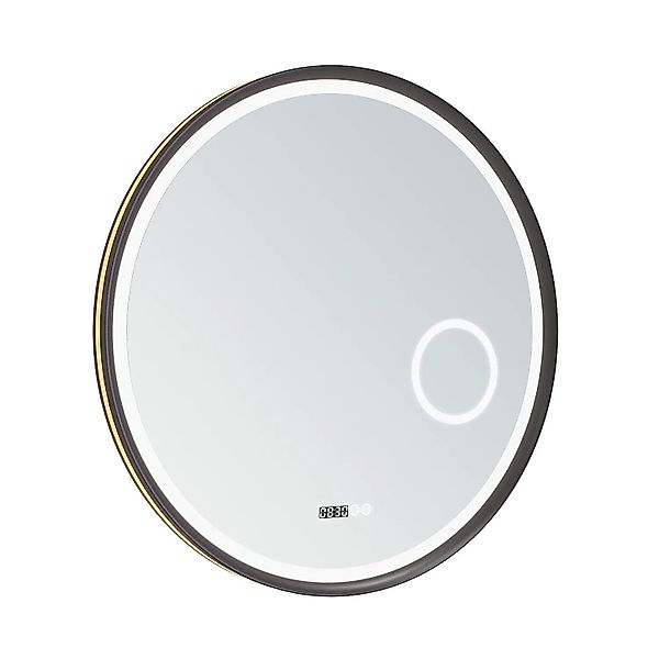 Aquabatos Rund Badspiegel 80 cm LED Spiegel Kosmetikspiegel mit Beleuchtung günstig online kaufen