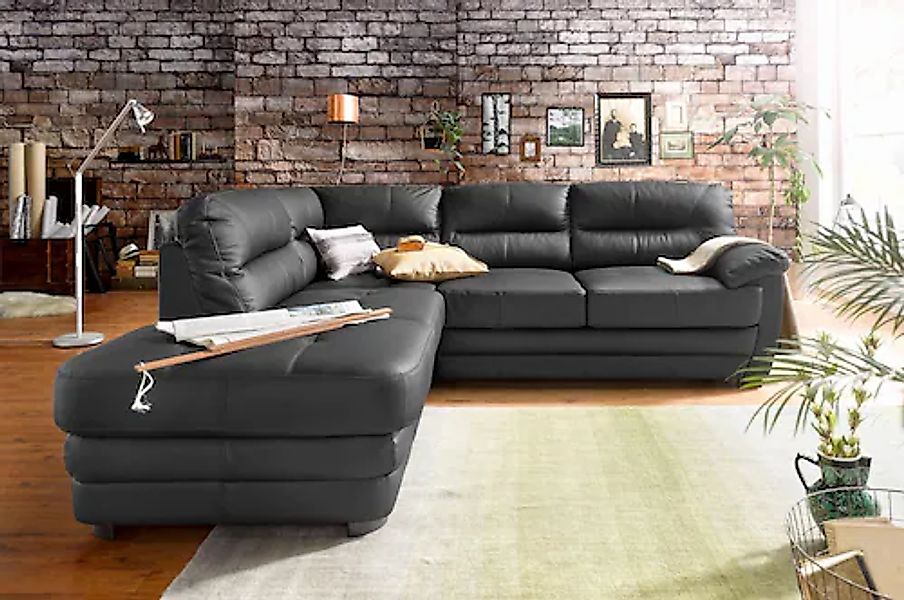 COTTA Polstergarnitur »Royale L-Form«, (Set), Set bestehend aus: Ecksofa & günstig online kaufen