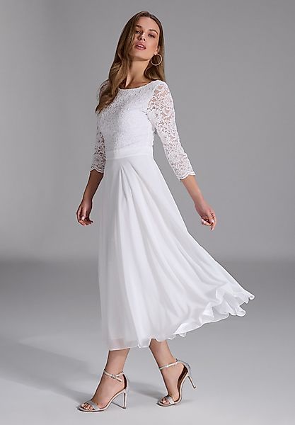 SWING Cocktailkleid Taillierter Schnitt mit ausgestelltem günstig online kaufen