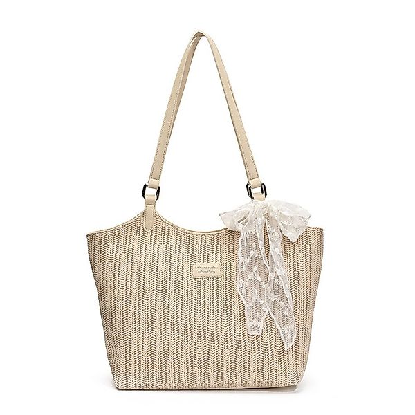 RWEUOQ Strandtasche Schultertasche Umhängetasche aus Stroh günstig online kaufen