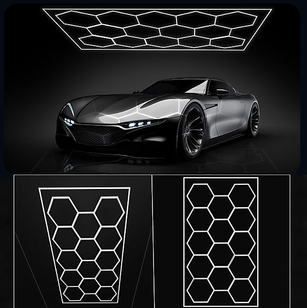 OULENBIYAR LED Dekolicht LED Wandleuchte Hexagon günstig online kaufen