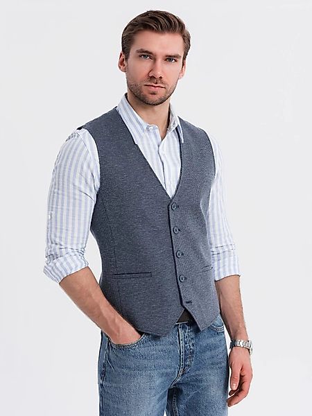 OMBRE Anzugweste Taillierte, elegante Herrenweste aus günstig online kaufen