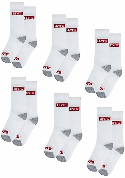 Levis Kids Socken "LHN BOX TAB HIGH CUT 6PK" Packung, 6 Stk. tlg. UNISEX günstig online kaufen