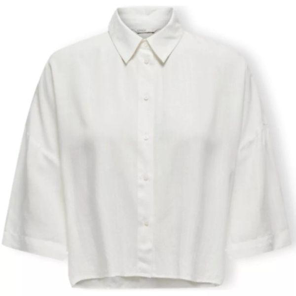 Only  Blusen Noos Astrid Life Shirt 2/4 - Cloud Dancer günstig online kaufen