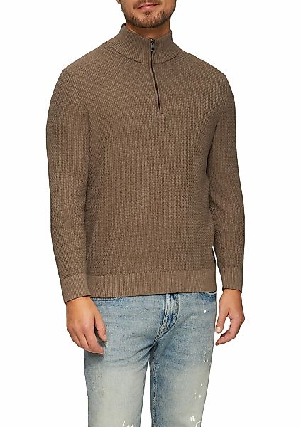 s.Oliver Troyer mit Struktur-Muster günstig online kaufen