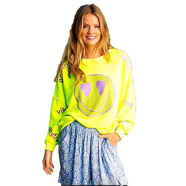 Miss Goodlife Sweatshirt Miss Goodlife Sweatshirt MG11474, neonyellow günstig online kaufen
