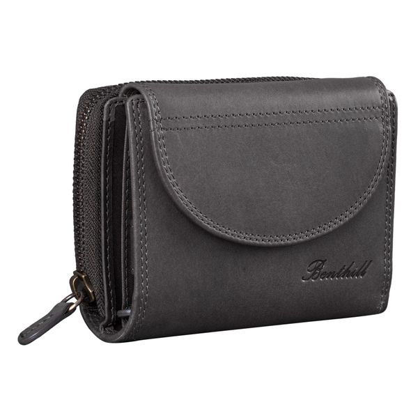 Benthill Geldbörse Damen Echtleder Kompakte Lederbörse günstig online kaufen