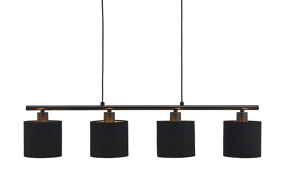 Pendelleuchte  4-flammig   ¦ schwarz ¦ Maße (cm): B: 76 Lampen & Leuchten > günstig online kaufen