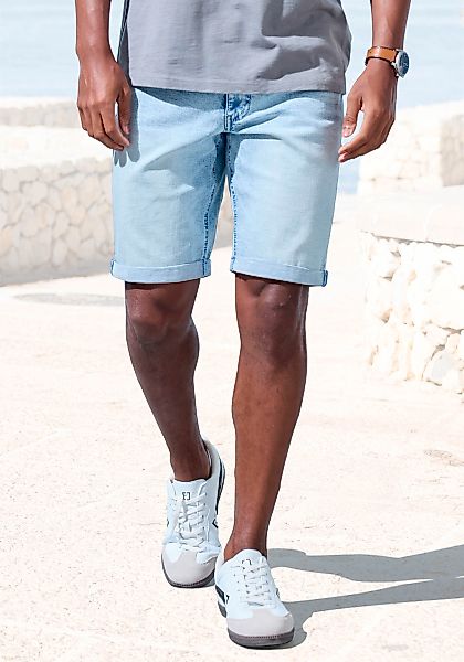 John Devin Jeansshorts "5-Pocket Shorts,", aus elastischer Denim-Qualität günstig online kaufen