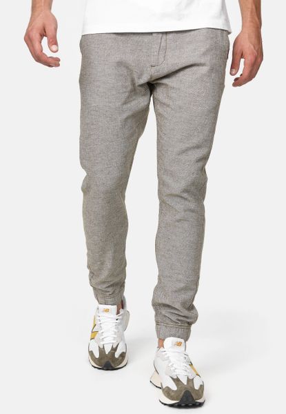 Indicode Leinenhose Blnda samt dekorativem Gürtel günstig online kaufen