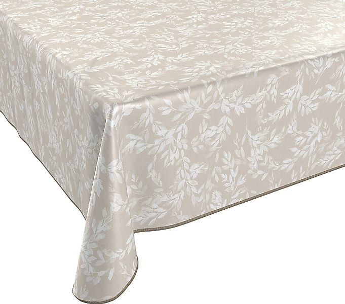 Beautex Tischdecke Wachstuch Tischdecke abwischbar rutschfest mit Paspelban günstig online kaufen