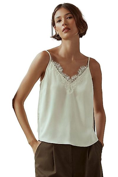 Next Trägertop Camisole-Top mit Satin und Spitze (1-tlg) günstig online kaufen