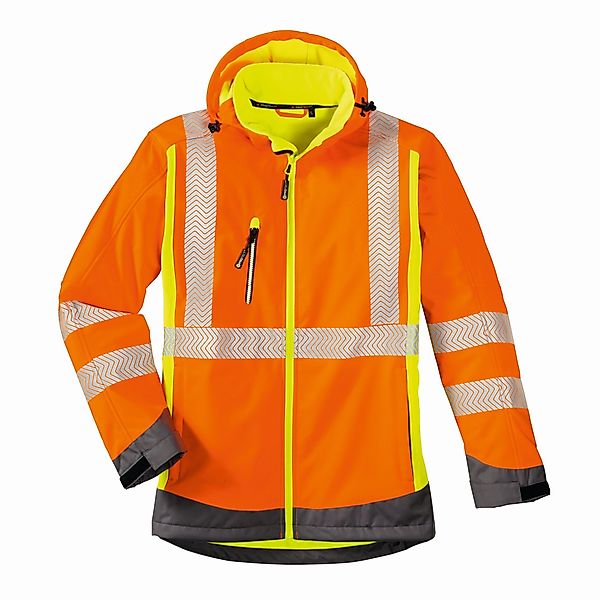 4PROTECT Warnschutz-Shirt Warn-Wetterschutz-Softshell-Jacke Houston günstig online kaufen
