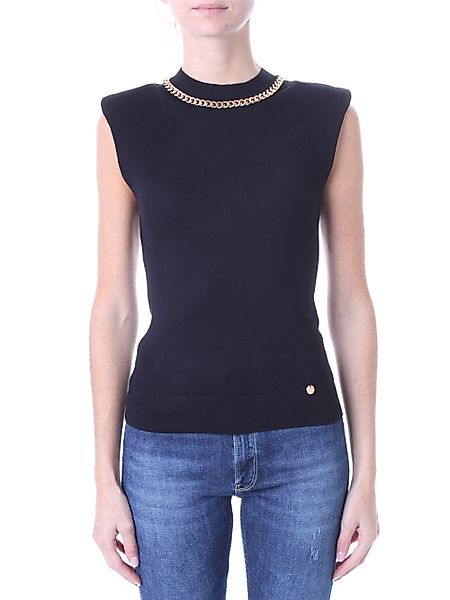 LIU JO Sweatshirt Damen schwarz viscosa golden f14 günstig online kaufen