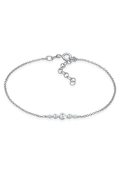 Elli Armband Klassisch Funkelnd Zirkonia Kristalle 925 Silber günstig online kaufen