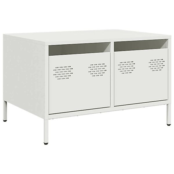 vidaXL TV-Schrank Weiß 68x50x43,5 cm Kaltgewalzter Stahl 851243 günstig online kaufen