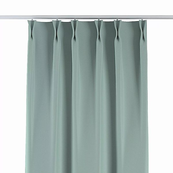 Vorhang mit flämischen 2-er Falten, mintgrün, Blackout (verdunkelnd) (269-6 günstig online kaufen