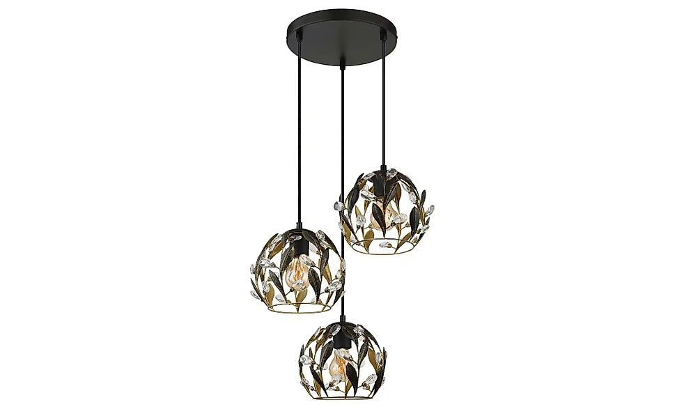 Globo Lighting Pendelleuchte   ¦ schwarz ¦ Maße (cm): B: 41 H: 150  Ø: 41 L günstig online kaufen
