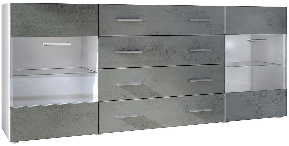 Vladon Sideboard Bari V2 (Kommode mit günstig online kaufen